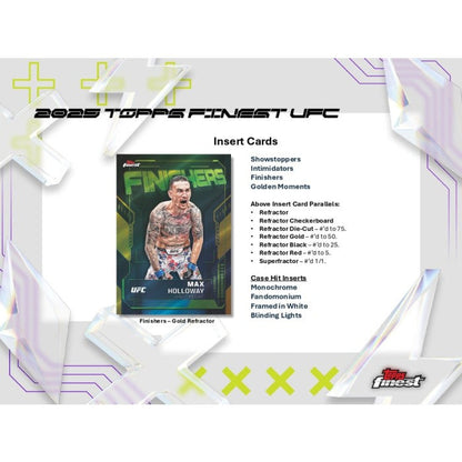 2025 Topps UFC Finest Hobby 8-Box Case