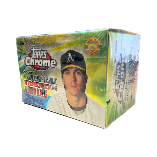 2000 Topps Chrome Traded and Rookies Update Baseball HTA Factory Set