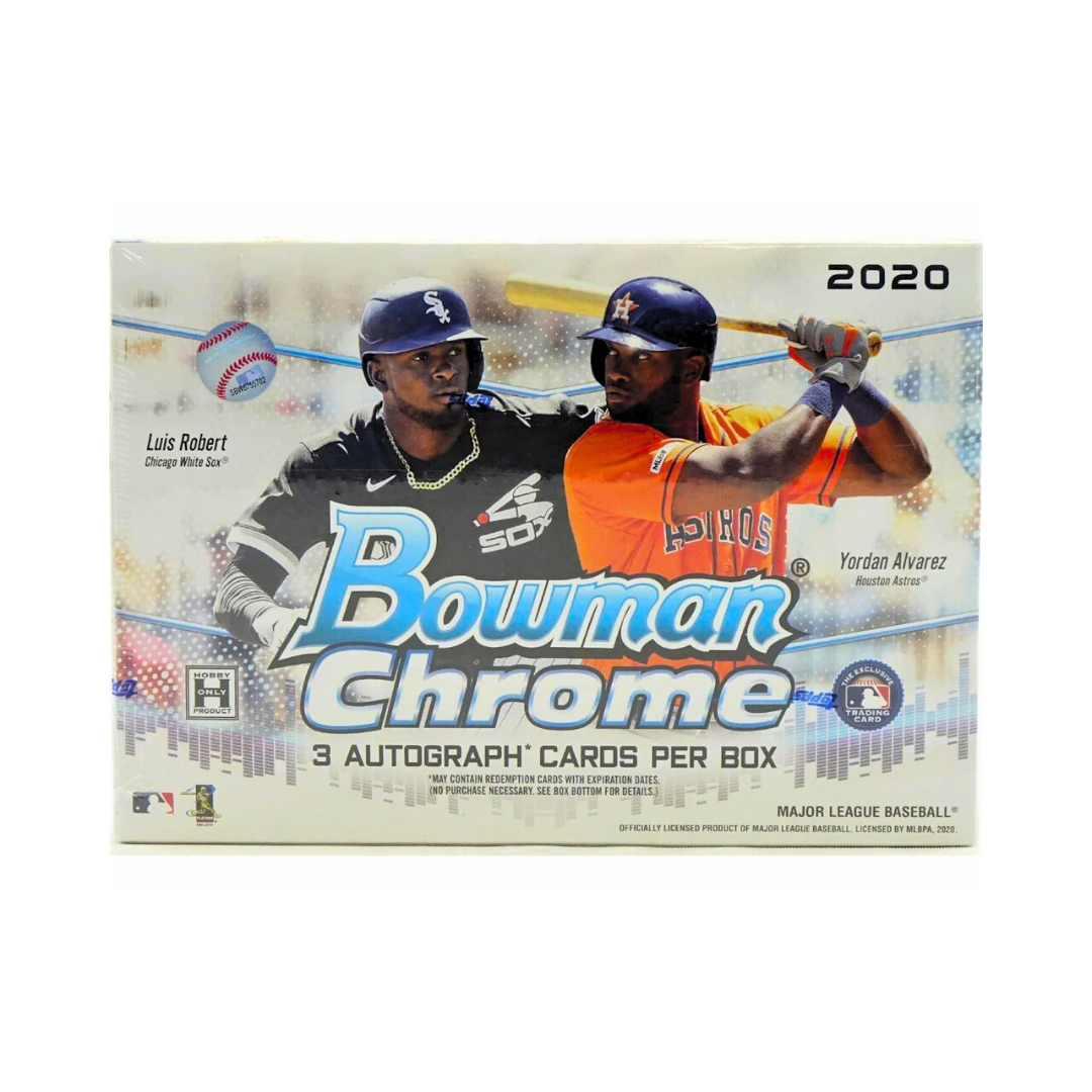 2020 Bowman Chrome Baseball HTA Choice Box