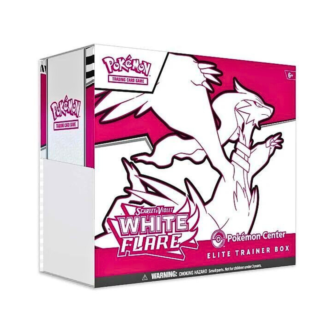 Scarlet & Violet White Flare Pokemon Center Elite Trainer Box
