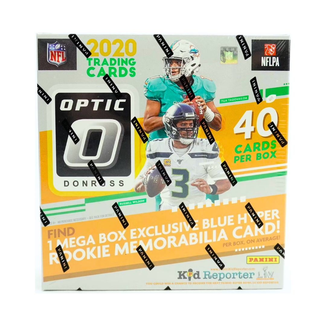 2020 Panini Donruss Optic Football Mega Box
