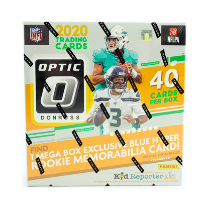 2020 Panini Donruss Optic Football Mega Box