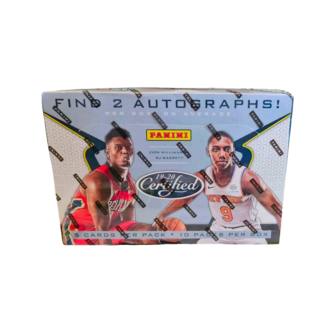 2019-20 Panini Certified Basketball Hobby Box