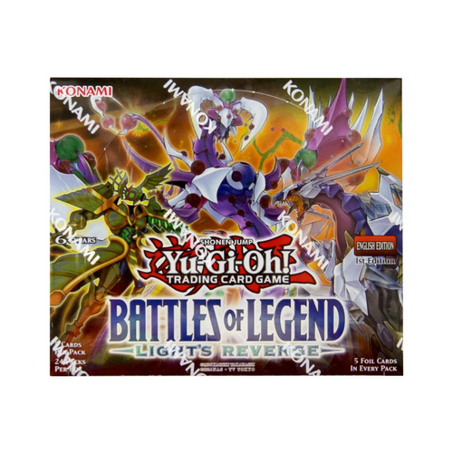 Yu-Gi-Oh Battles of Legend Light's Revenge 1st Edition Booster Box 24 Packs