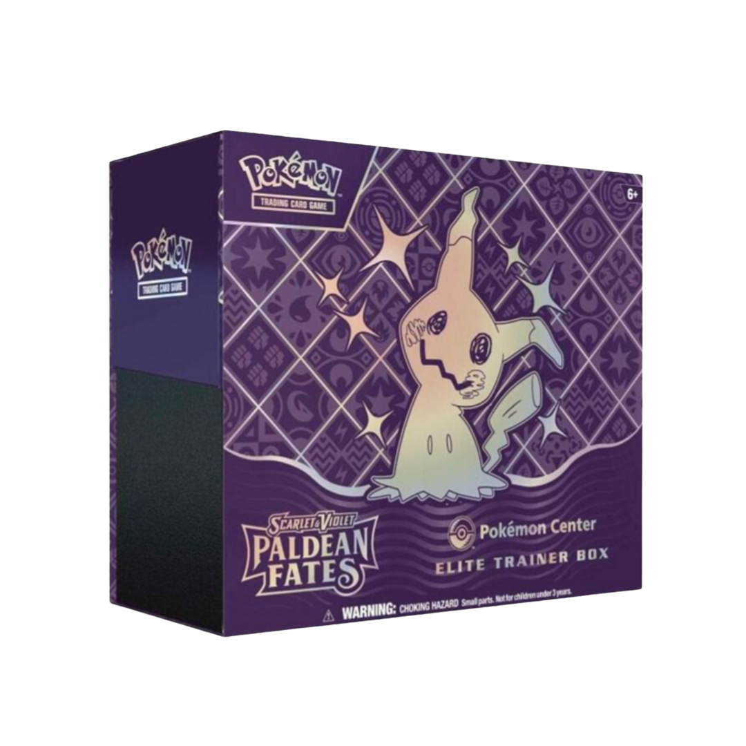 Scarlet & Violet Paldean Fates Pokemon Center Elite Trainer Box