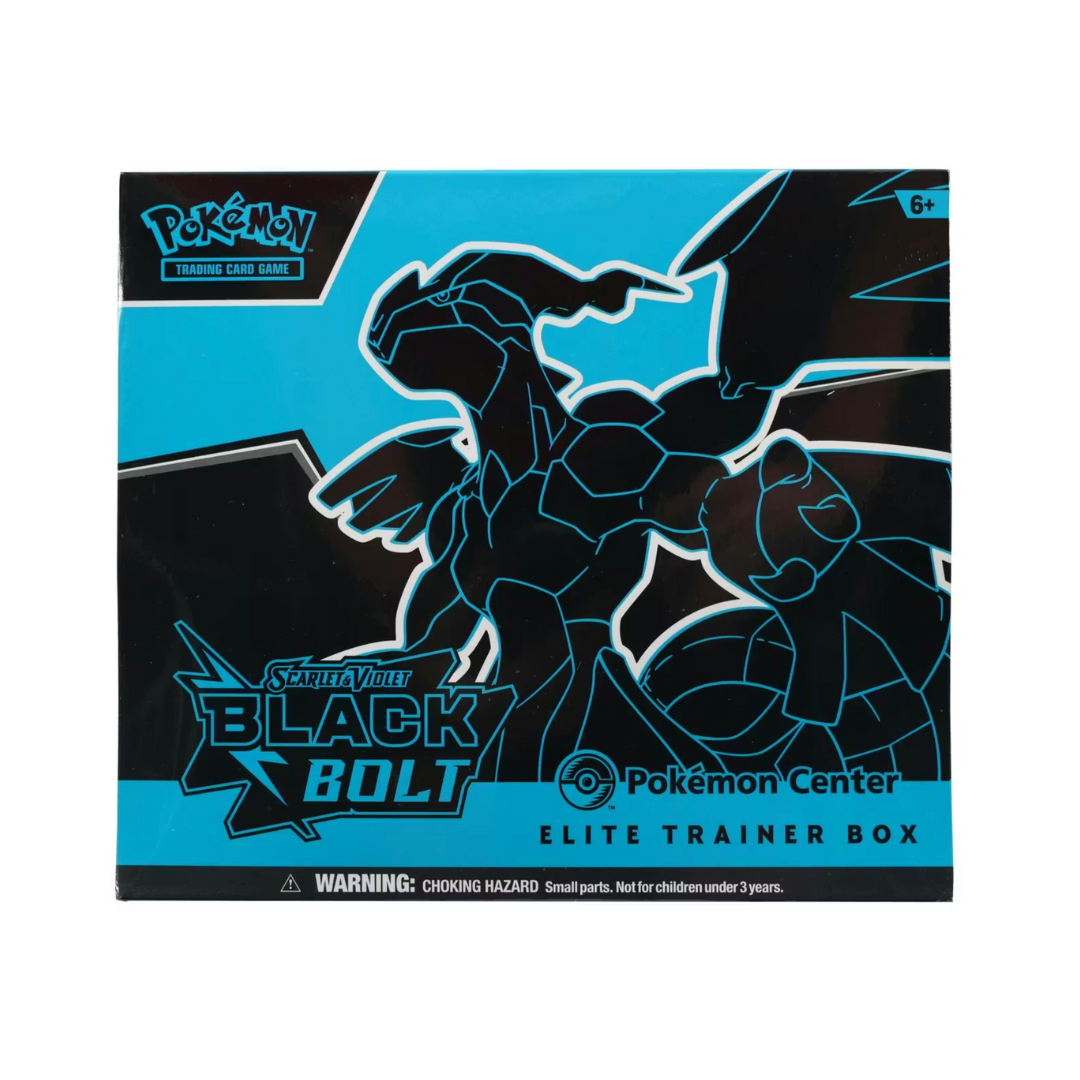 Scarlet & Violet Black Bolt Pokemon Center Elite Trainer Box
