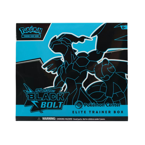 Scarlet & Violet Black Bolt Pokemon Center Elite Trainer Box