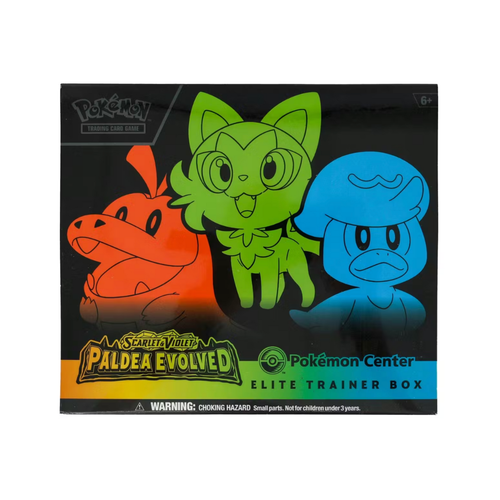 Scarlet & Violet Paldea Evolved Pokemon Center Elite Trainer Box