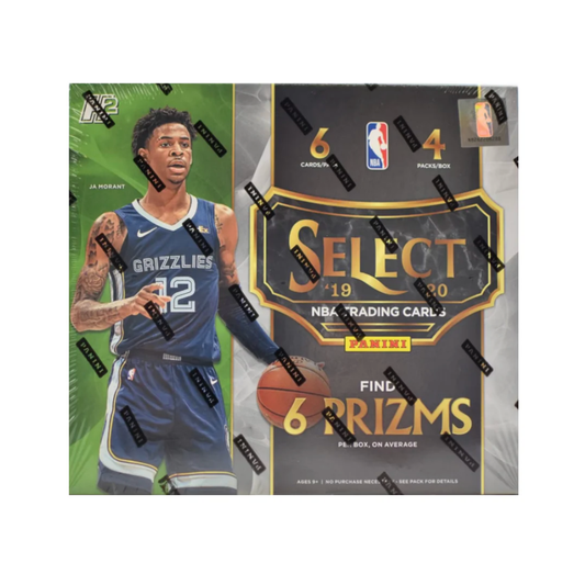 2019-20 Panini Select Basketball Hobby Hybrid Box
