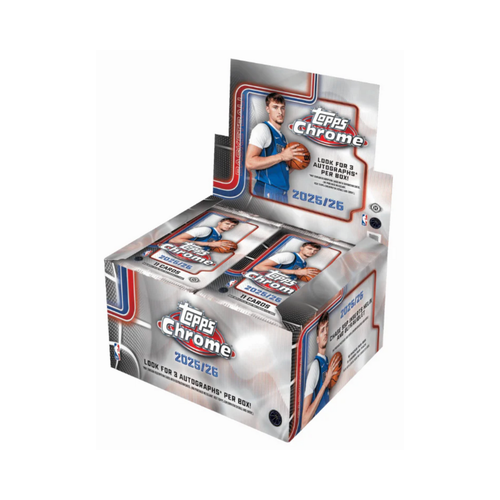 2025-26 Topps Chrome Basketball Hobby Jumbo Box