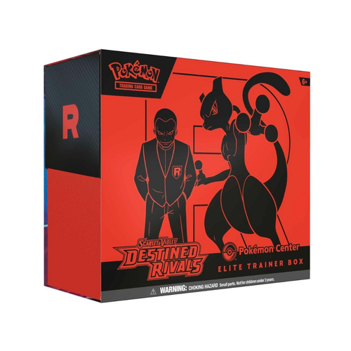 Pokemon Scarlet & Violet Destined Rivals Pokemon Center Elite Trainer Box