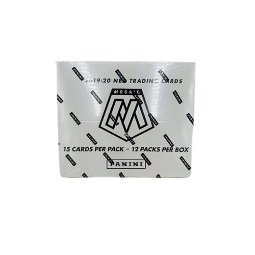 2019-20 Panini Mosaic Basketball Cello Pack Box