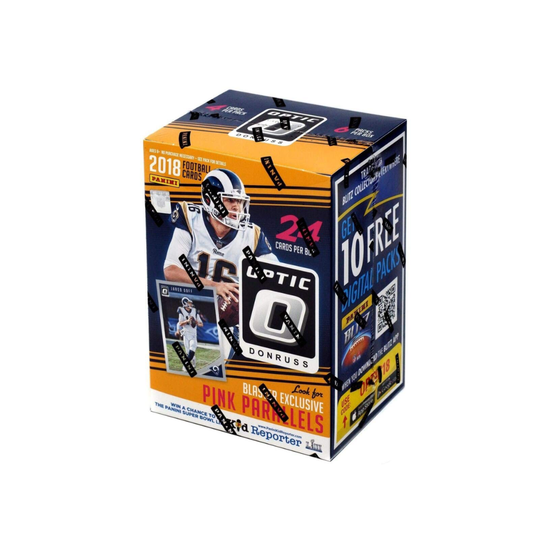 2018 Panini Donruss Optic Football Blaster Box