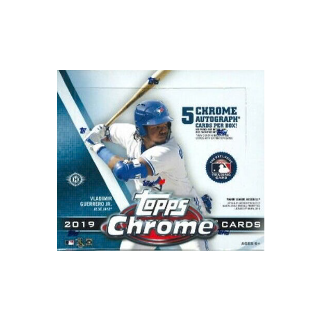 2019 Topps Chrome Baseball Jumbo Box