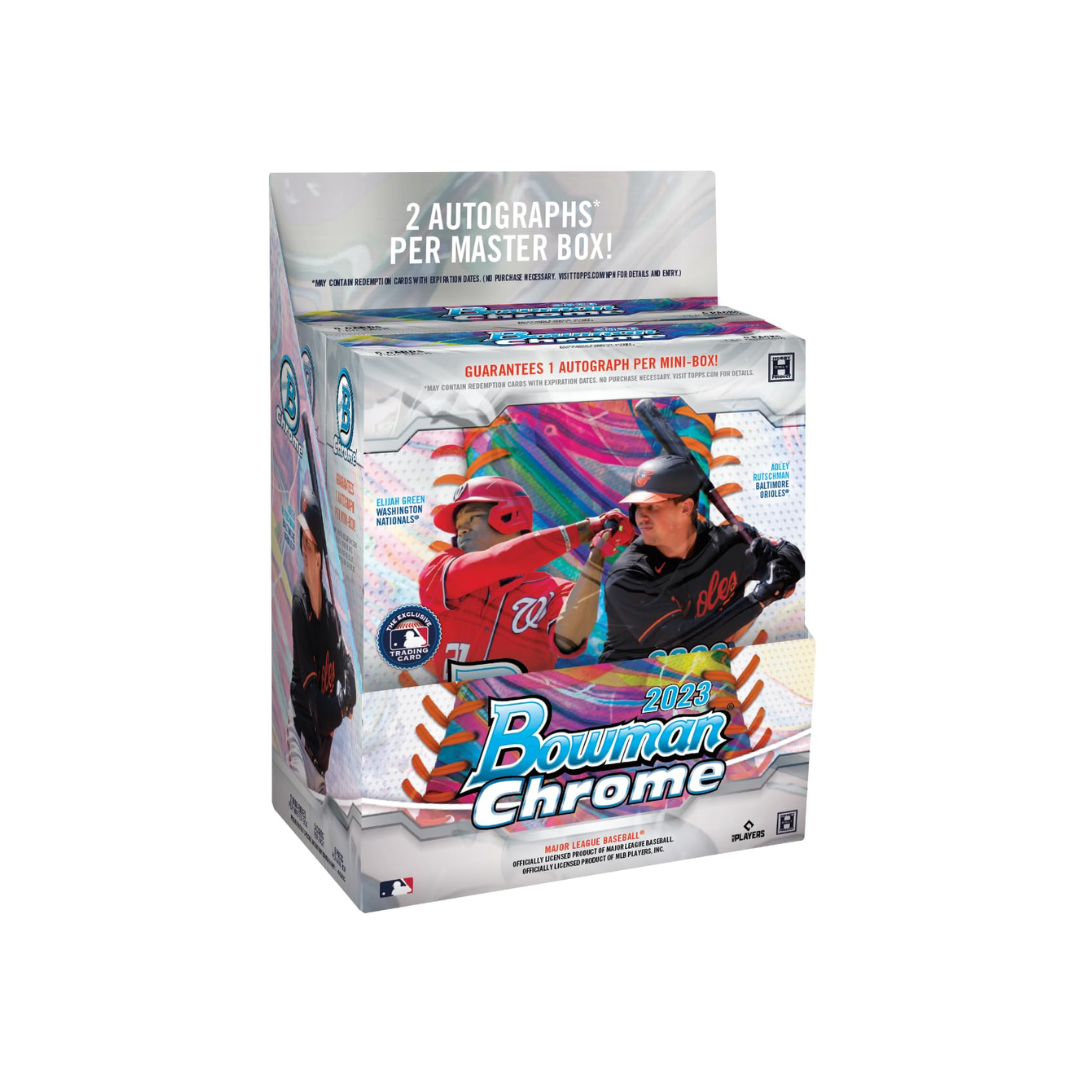 2023 Bowman Chrome Baseball Hobby Box