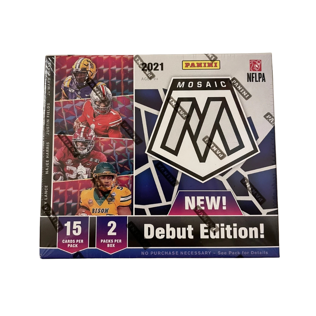 2021 Panini Mosaic Football Hobby Box Debut Edition