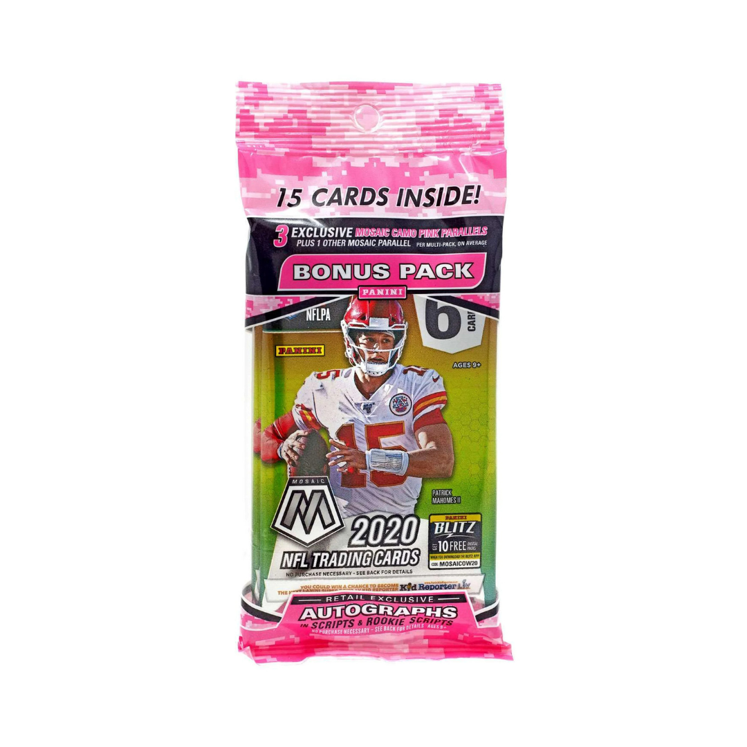 2020 Panini Mosaic Football Cello Box Multi-Pack