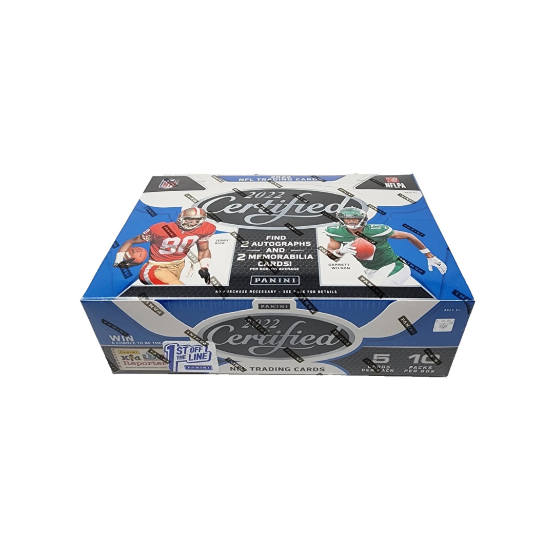 2022 Panini Certified Football FOTL Box 1st Off The Line