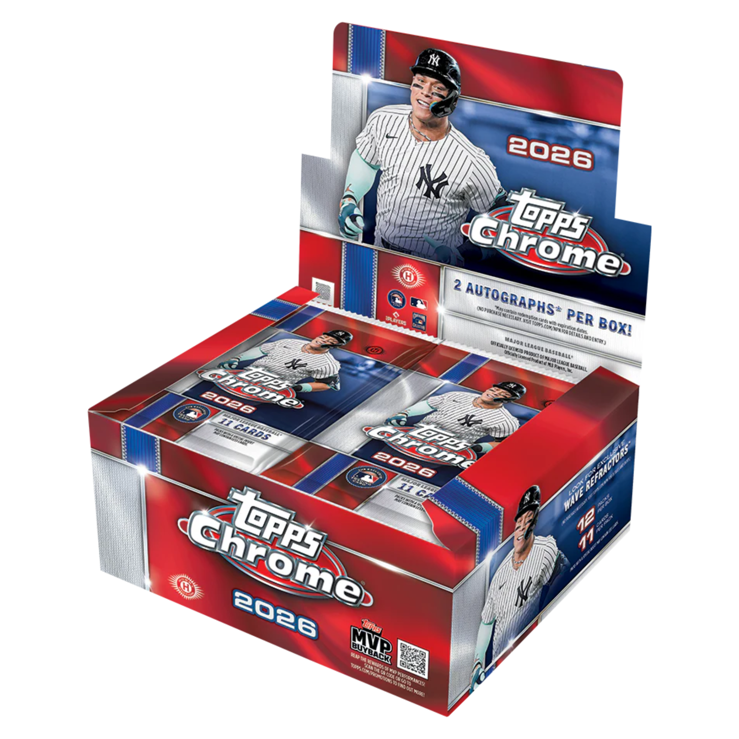 2026 Topps Chrome Baseball Jumbo Box
