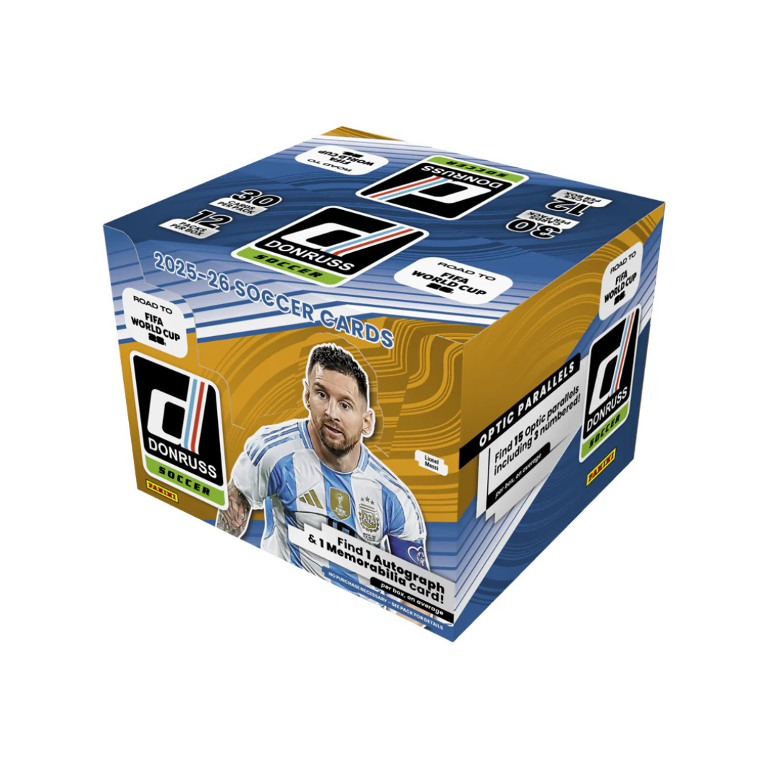 2025-26 Panini Donruss Road To FIFA World Cup 26 Soccer Hobby Box
