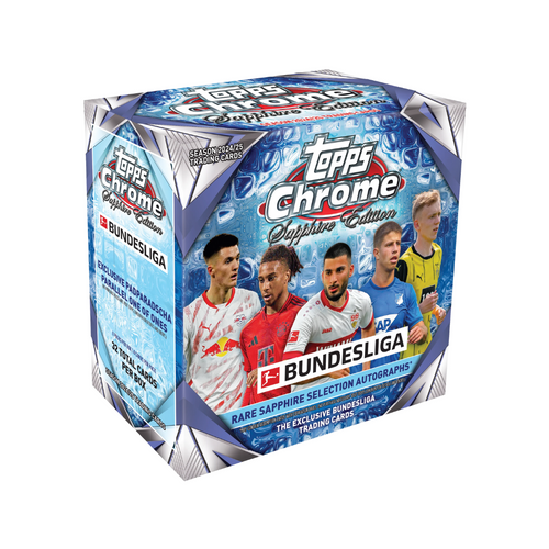 2024-25 Topps Chrome Sapphire Bundesliga Hobby Box