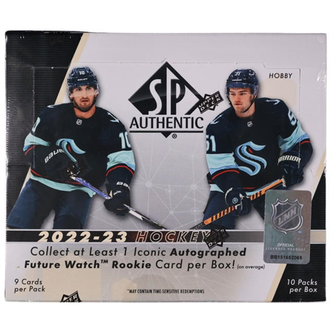 2022-23 Upper Deck SP Authentic Hockey Hobby Box