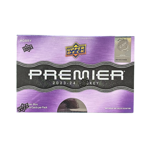 2023-24 Upper Deck Premier Hockey Hobby Box