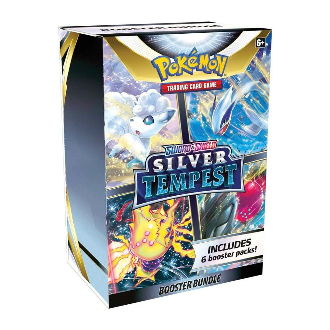 Pokemon Sword & Shield Silver Tempest Booster Bundle Box