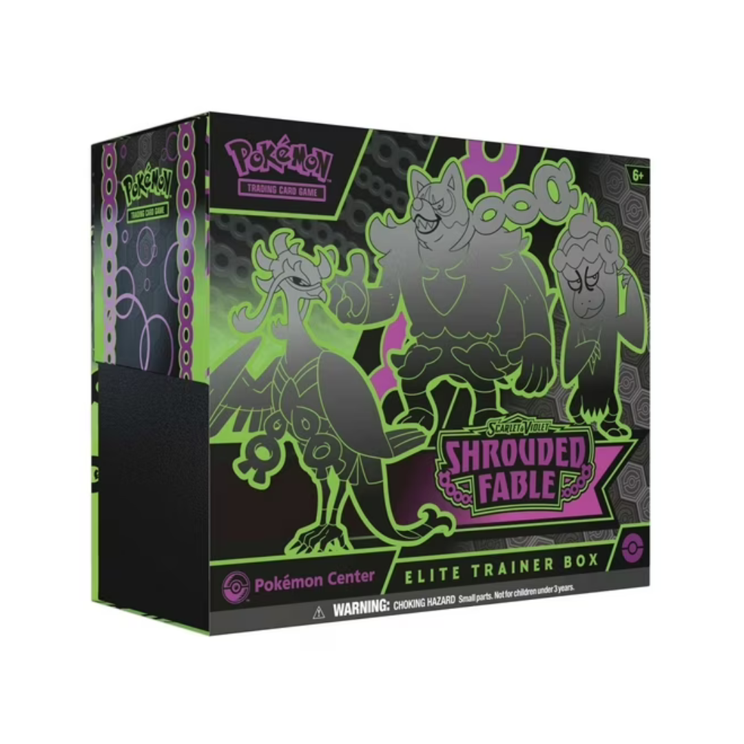 Pokemon Scarlet & Violet Shrouded Fable Pokemon Center Elite Trainer Box