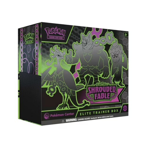 Pokemon Scarlet & Violet Shrouded Fable Pokemon Center Elite Trainer Box