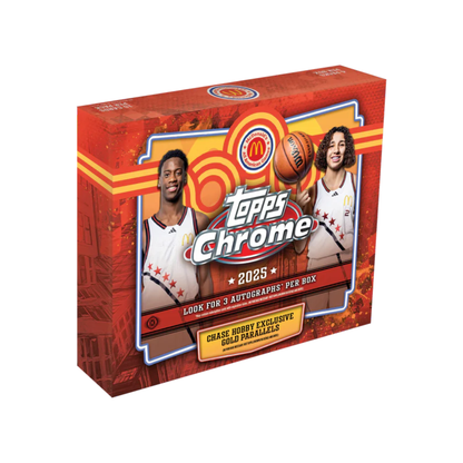 2025 Topps Chrome McDonald's All American Basketball Hobby Box