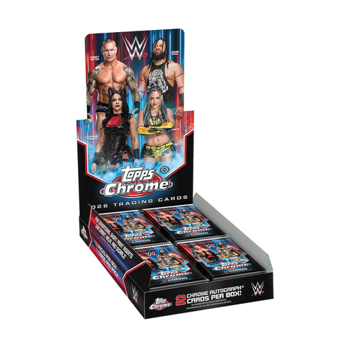 2026 Topps Chrome WWE Hobby Box