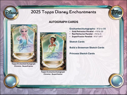 Disney Wonder 7-Pack 40 Box Blaster Case (Topps 2025)