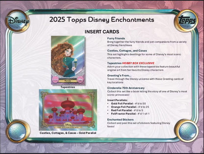 Disney Wonder 7-Pack 40 Box Blaster Case (Topps 2025)