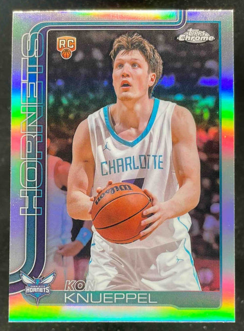 2025-26 Topps Chrome Refractor #254 Kon Knueppel RC