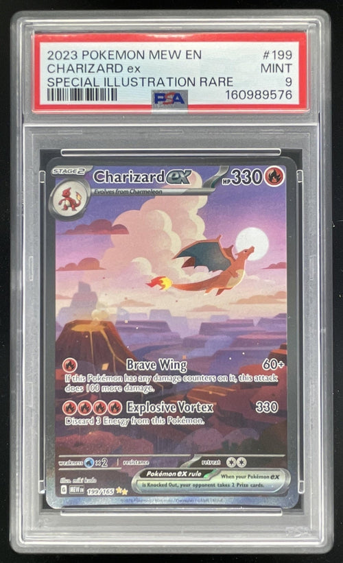 2023 Pokemon SV 151 #199/165 Charizard ex Special Illustration Rare PSA 9
