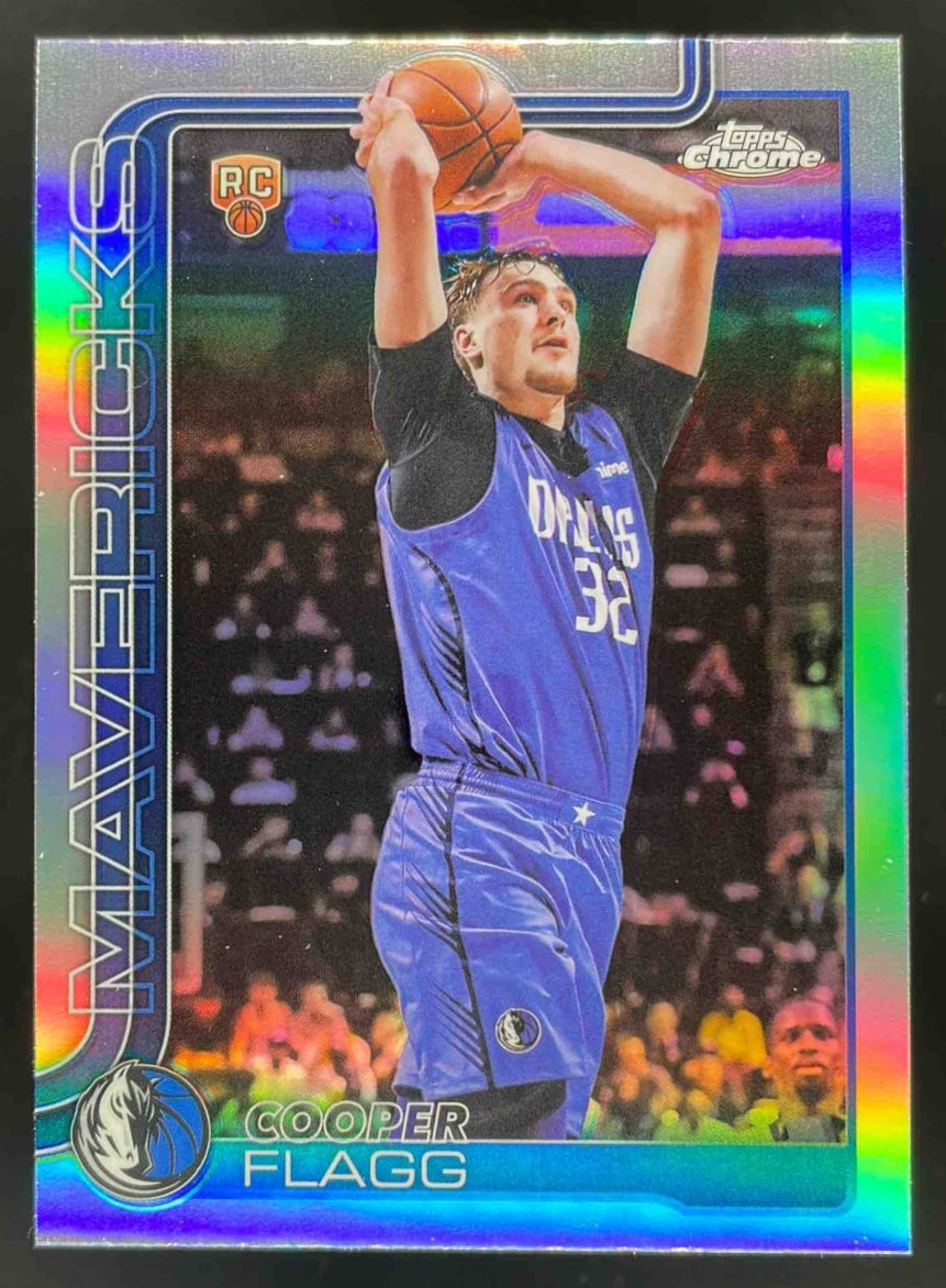 2025-26 Topps Chrome Refractor #251 Cooper Flagg RC