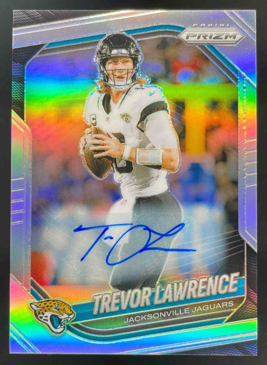 2025 Panini Prizm Autographs Silver Prizm #238 Trevor Lawrence Auto