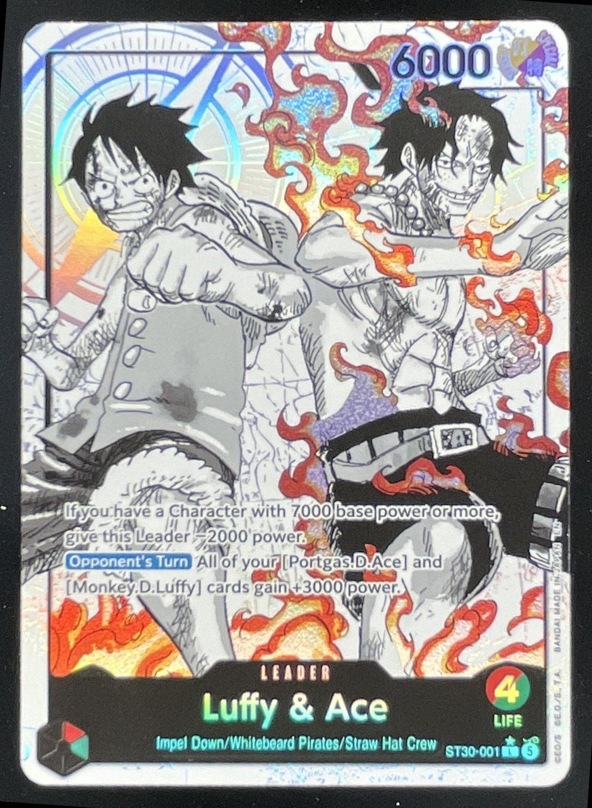 One Piece Luffy & Ace Parallel - Starter Deck EX: Luffy & Ace ST-30