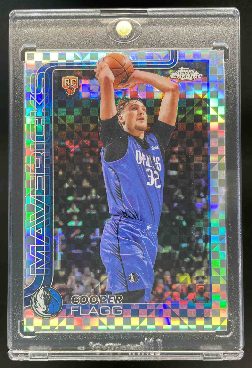2025-26 Topps Chrome X-Fractor #251 Cooper Flagg RC