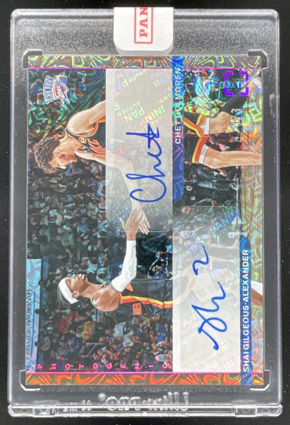 2024-25 Photogenic Dual #DA-OKC Chet Holmgren Shai Gilgeous-Alexander Auto
