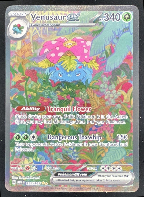 2023 Pokemon SV 151 #198/165 Venusaur ex Special Illustration Rare