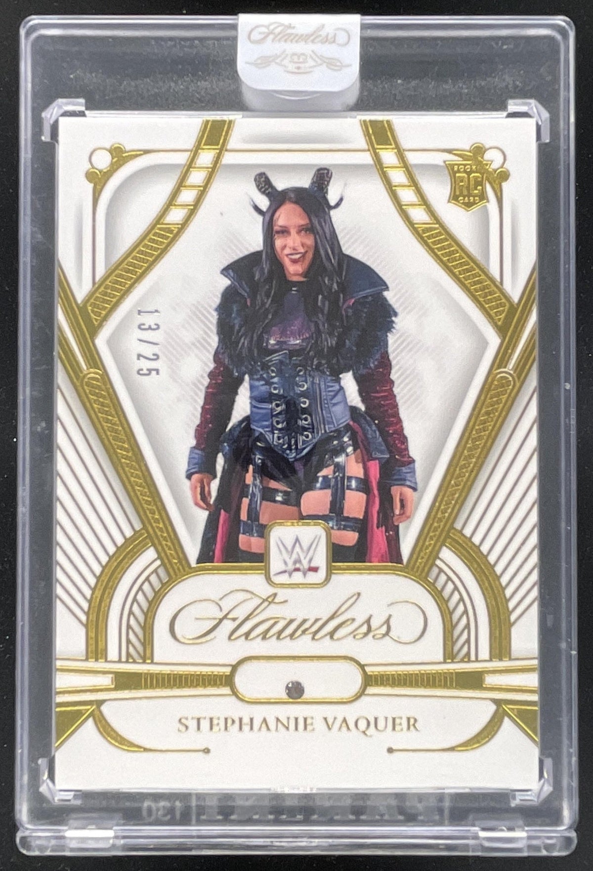 2024 Panini Flawless WWE #4 Stephanie Vaquer /25 RC