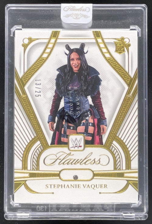 2024 Panini Flawless WWE #4 Stephanie Vaquer /25 RC