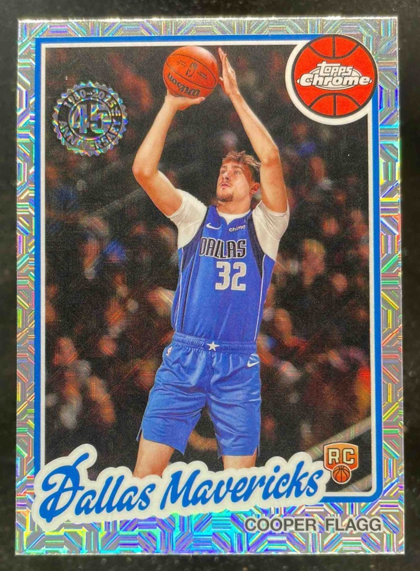 2025-26 Topps 1980-81 Topps Chrome Mojo Refractor #TC-CF Cooper Flagg RC