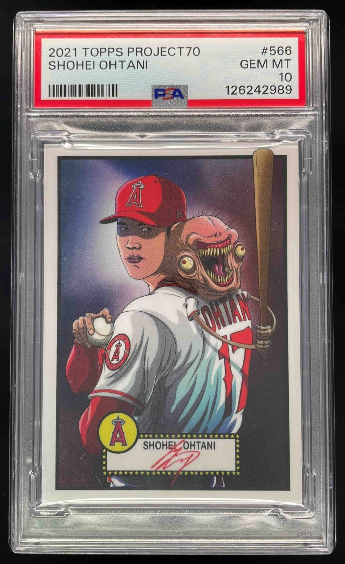 2021 Topps Project70 #566 Shohei Ohtani PSA 10