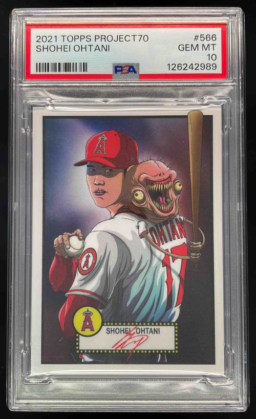 2021 Topps Project70 #566 Shohei Ohtani PSA 10