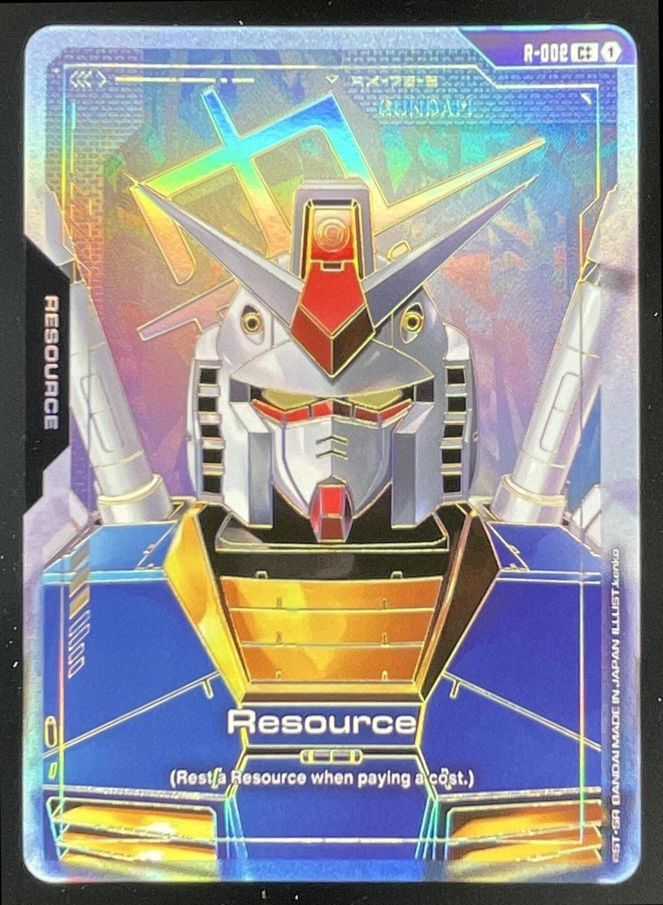 2025 Gundam Newtype Rising Common++ Foil #R-002 Resource RX-78-2