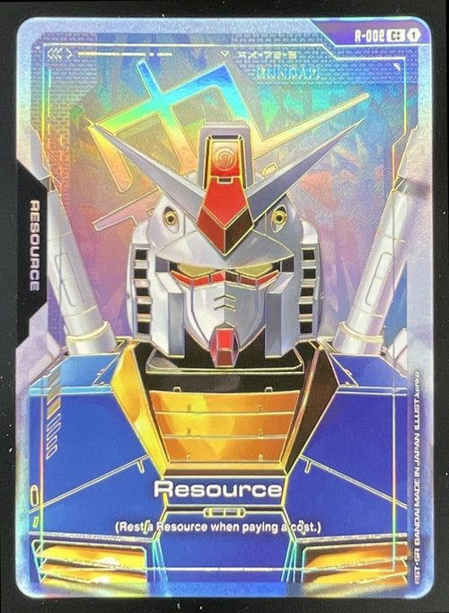 2025 Gundam Newtype Rising Common++ Foil #R-002 Resource RX-78-2