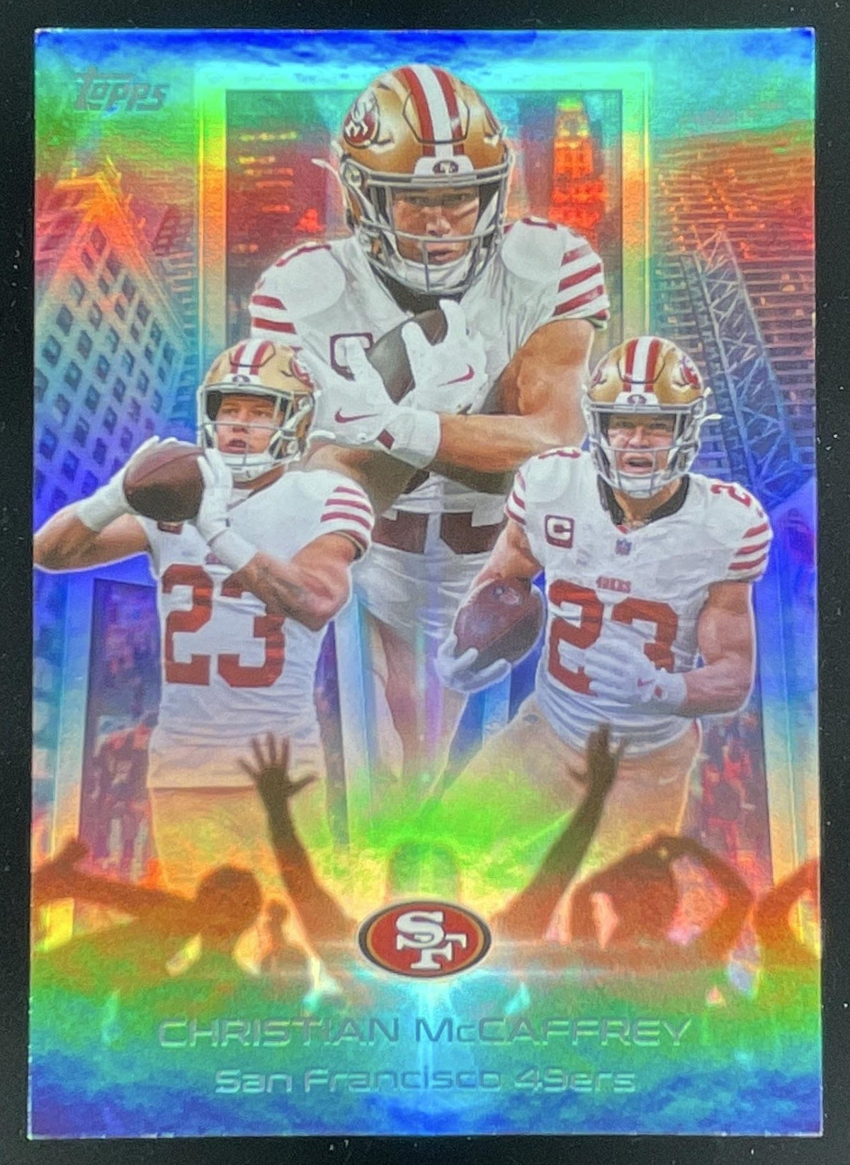 2026 Topps Billboard Material #BM-19 Christian McCaffrey SP